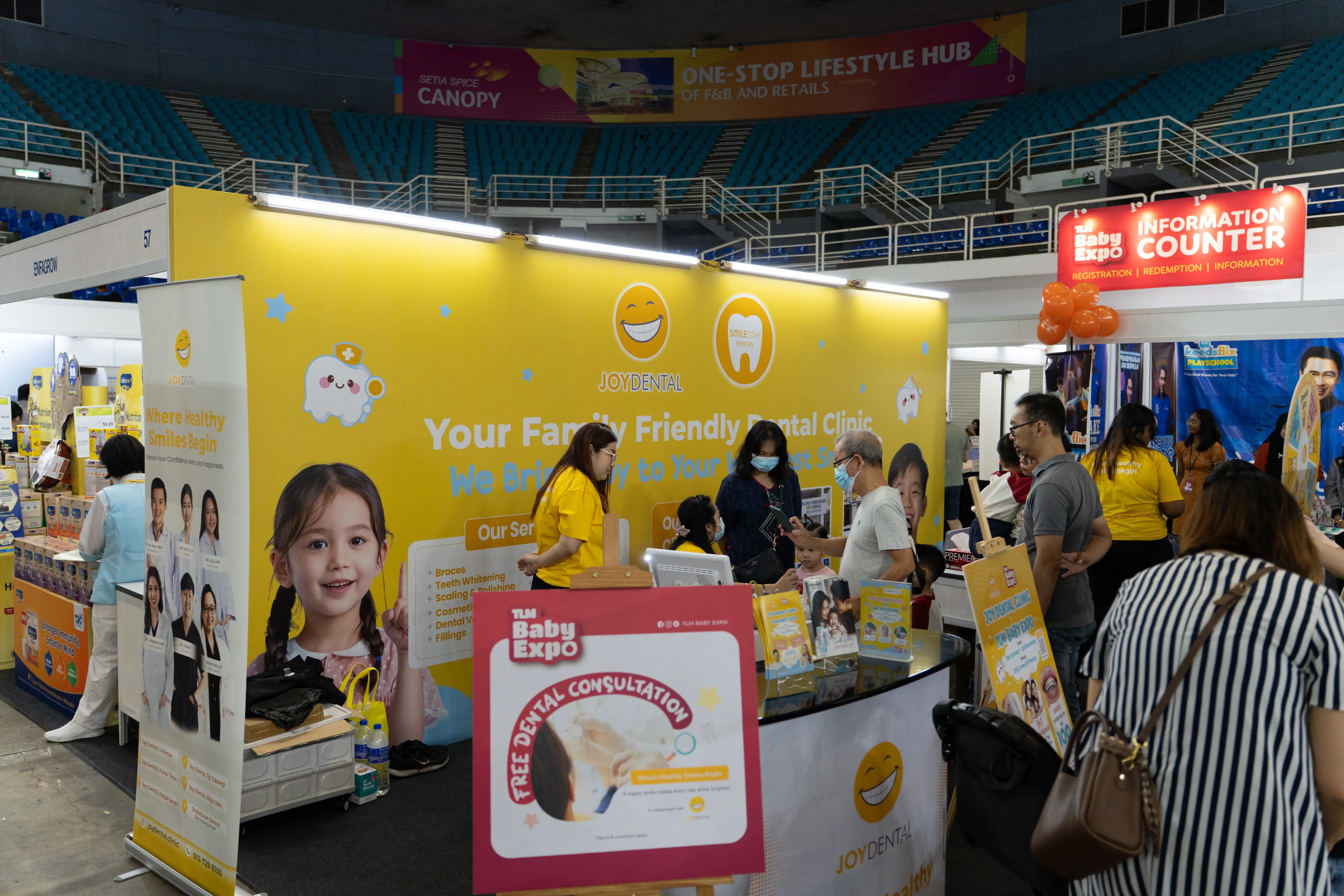 Joy Dental Goes to TLM Baby Expo